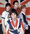 Les Who devant l'Union Jack